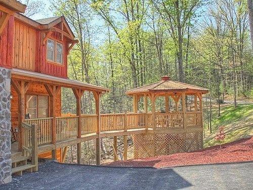 Majestic Springs Lodge Cabin McCookville Екстериор снимка